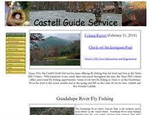 Tablet Screenshot of castellguideservice.com